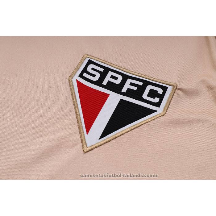 Chandal del Sao Paulo Manga Corta 23/24 Amarillo - Pantalon Corto